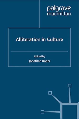 Téléchargez le livre :  Alliteration in Culture