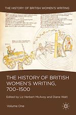 Télécharger le livre :  The History of British Women's Writing, 700-1500