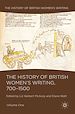 Télécharger le livre :  The History of British Women's Writing, 700-1500
