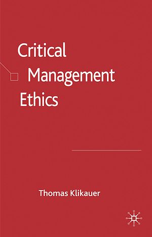 Téléchargez le livre :  Critical Management Ethics