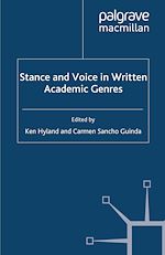 Télécharger le livre :  Stance and Voice in Written Academic Genres