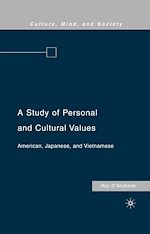 Télécharger le livre :  A Study of Personal and Cultural Values