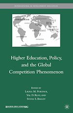 Télécharger le livre :  Higher Education, Policy, and the Global Competition Phenomenon