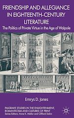 Télécharger le livre :  Friendship and Allegiance in Eighteenth-Century Literature