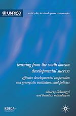 Télécharger le livre :  Learning from the South Korean Developmental Success