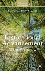 Télécharger le livre :  Institutional Advancement