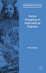 Télécharger le livre :  Forum Shopping in International Disputes