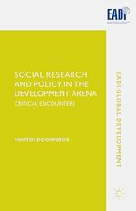 Télécharger le livre :  Social Research and Policy in the Development Arena