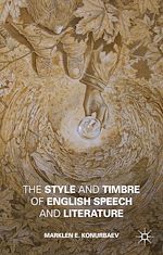 Télécharger le livre :  The Style and Timbre of English Speech and Literature