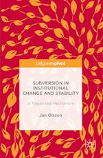 Télécharger le livre :  Subversion in Institutional Change and Stability