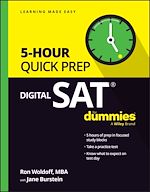 Télécharger le livre :  Digital SAT 5-Hour Quick Prep For Dummies