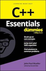 Télécharger le livre :  C++ Essentials For Dummies