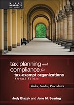 Télécharger le livre :  Tax Planning and Compliance for Tax-Exempt Organizations
