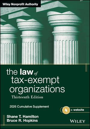 Download the eBook: The Law of Tax-Exempt Organizations, 2026 Supplement