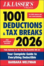 Télécharger le livre :  J.K. Lasser's 1001 Deductions and Tax Breaks 2026