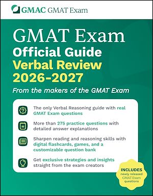 Téléchargez le livre :  GMAT Official Guide Verbal Review 2026 - 2027