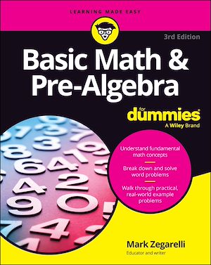 Download the eBook: Basic Math & Pre-Algebra For Dummies