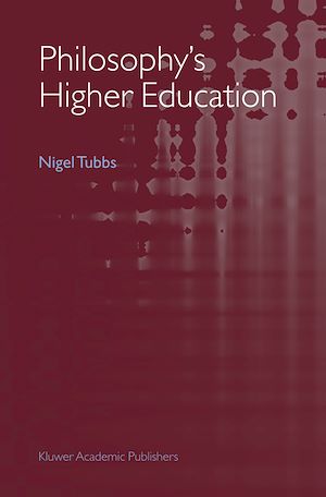 Téléchargez le livre :  Philosophy's Higher Education