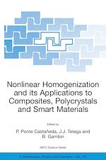 Download this eBook Nonlinear Homogenization and its Applications to Composites, Polycrystals and Smart Materials