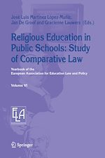 Télécharger le livre :  Religious Education in Public Schools: Study of Comparative Law