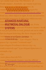 Télécharger le livre :  Advances in Natural Multimodal Dialogue Systems