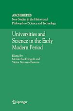 Télécharger le livre :  Universities and Science in the Early Modern Period
