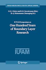 Télécharger le livre :  IUTAM Symposium on One Hundred Years of Boundary Layer Research