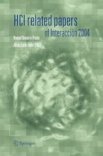 Télécharger le livre :  HCI related papers of Interacción 2004