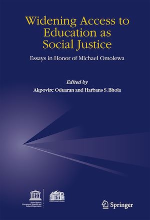 Téléchargez le livre :  Widening Access to Education as Social Justice