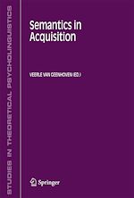 Télécharger le livre :  Semantics in Acquisition
