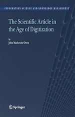 Télécharger le livre :  The Scientific Article in the Age of Digitization
