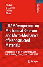 Télécharger le livre :  IUTAM Symposium on Mechanical Behavior and Micro-Mechanics of Nanostructured  Materials
