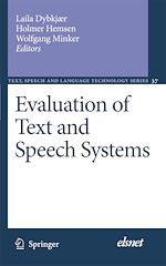 Télécharger le livre :  Evaluation of Text and Speech Systems