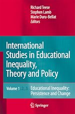 Télécharger le livre :  International Studies in Educational Inequality, Theory and Policy