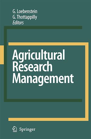 Téléchargez le livre :  Agricultural Research Management