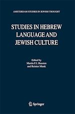 Télécharger le livre :  Studies in Hebrew Language and Jewish Culture