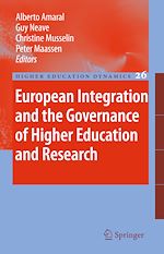 Télécharger le livre :  European Integration and the Governance of Higher Education and Research