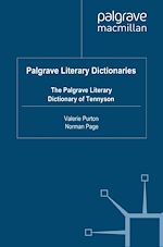 Télécharger le livre :  The Palgrave Literary Dictionary of Tennyson