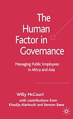 Télécharger le livre :  The Human Factor in Governance