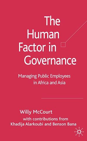 Téléchargez le livre :  The Human Factor in Governance