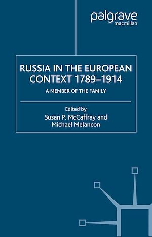 Téléchargez le livre :  Russia in the European Context, 1789–1914