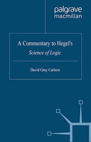 Téléchargez le livre :  A Commentary to Hegel's Science of Logic