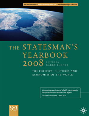 Téléchargez le livre :  The Statesman's Yearbook 2008