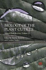 Télécharger le livre :  Annual Plant Reviews, Biology of the Plant Cuticle