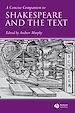 Télécharger le livre :  A Concise Companion to Shakespeare and the Text