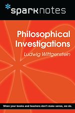 Download this eBook Philosophical Investigations (SparkNotes Philosophy Guide)