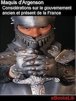 Télécharger le livre :  Considérations sur le gouvernement ancien et présent de la France