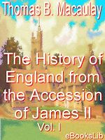Download this eBook History of England from the Accession of James II, Volume I