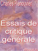 Download this eBook Essais de critique générale