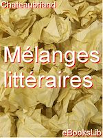 Download this eBook Mélanges littéraires